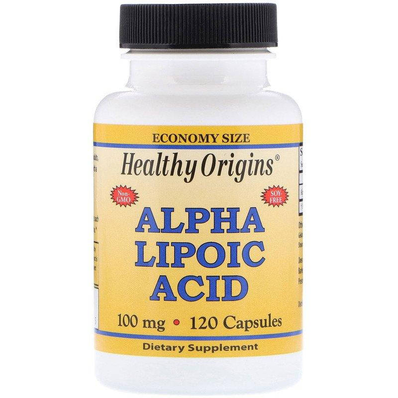 Альфа-липоевая кислота, Alpha Lipoic Acid, Healthy Origins, 100 мг, 120 капсул (HOG-35063)
Альфа-липоевая кислота, Alpha Lipoic Acid, Healthy Origins, 100 мг, 120 капсул (HOG-35063)