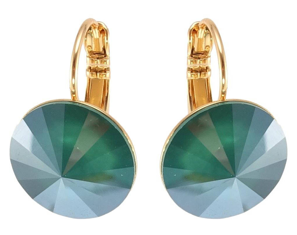 Серьги Xuping Позолота 18K с кр-ми Swarovski французский замок "Кристаллы Royal Green" ø 14мм
Серьги Xuping Позолота 18K с кр-ми Swarovski французский замок "Кристаллы Royal Green" ø 14мм
