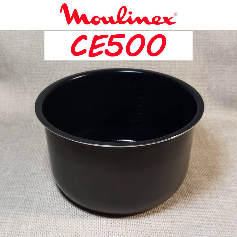 Чаша для мультиварки-скороварки MOULINEX серии CE500 с керамическим покрытием 5 литров
Чаша для мультиварки-скороварки MOULINEX серии CE500 с керамическим покрытием 5 литров