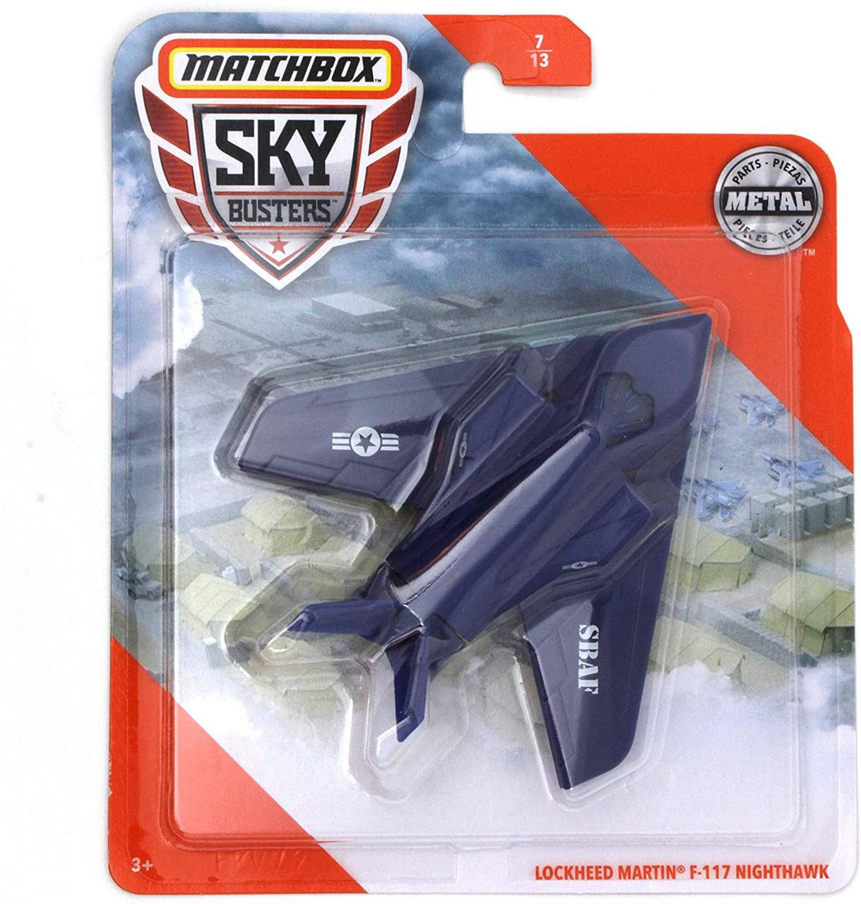 Самолет Matchbox - Lockheed Martin F-117 Nighthawk - 2021 Sky Busters - GKT58. Mattel. Оригинал
Самолет Matchbox - Lockheed Martin F-117 Nighthawk - 2021 Sky Busters - GKT58. Mattel. Оригинал