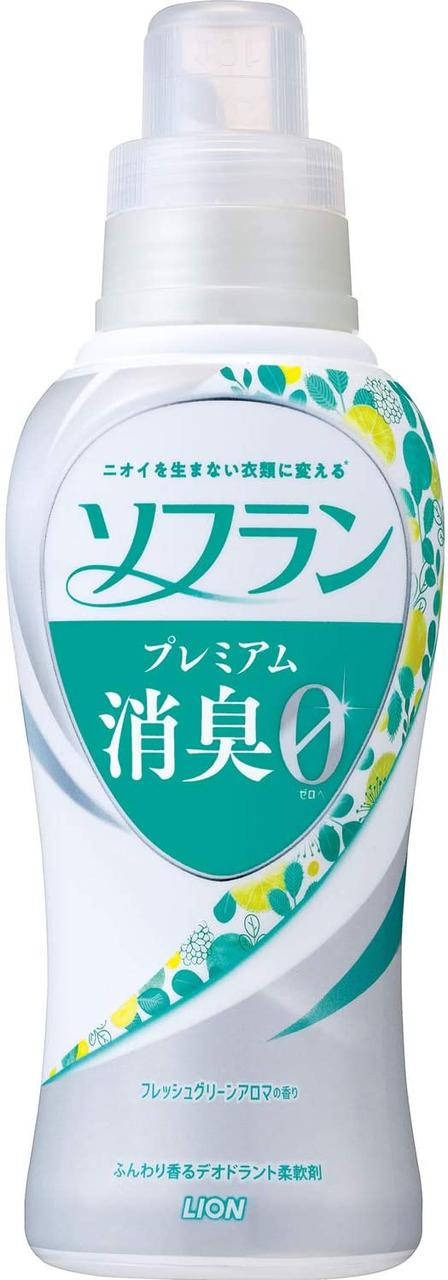 Lion Soflan Premium Deodorant Fresh Green кондиционер для белья антибактериальный Аромат свежей зелени 550мл
Lion Soflan Premium Deodorant Fresh Green кондиционер для белья антибактериальный Аромат свежей зелени 550мл