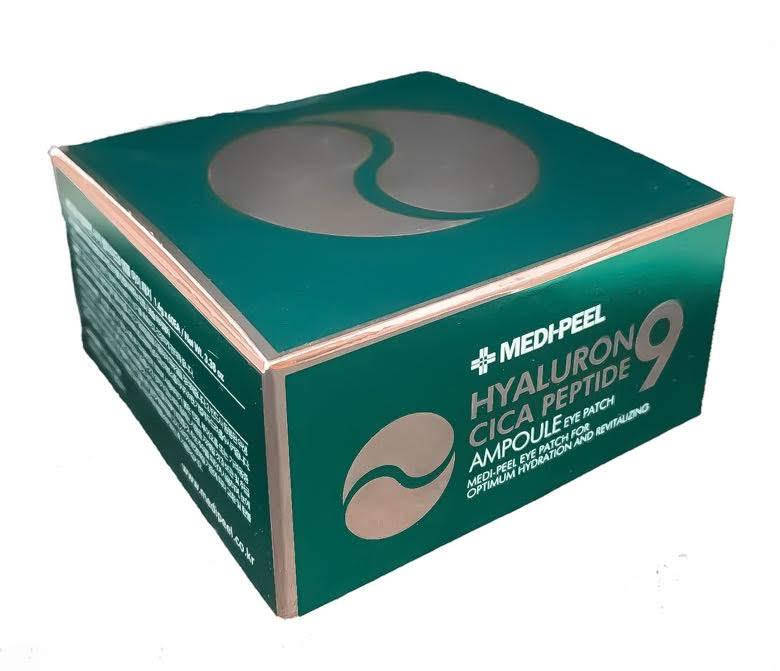 Патчи успокаивающие с пептидами и центеллой MEDI-PEEL Hyaluron Cica Peptide 9 Ampoule Eye patch
Патчи успокаивающие с пептидами и центеллой MEDI-PEEL Hyaluron Cica Peptide 9 Ampoule Eye patch