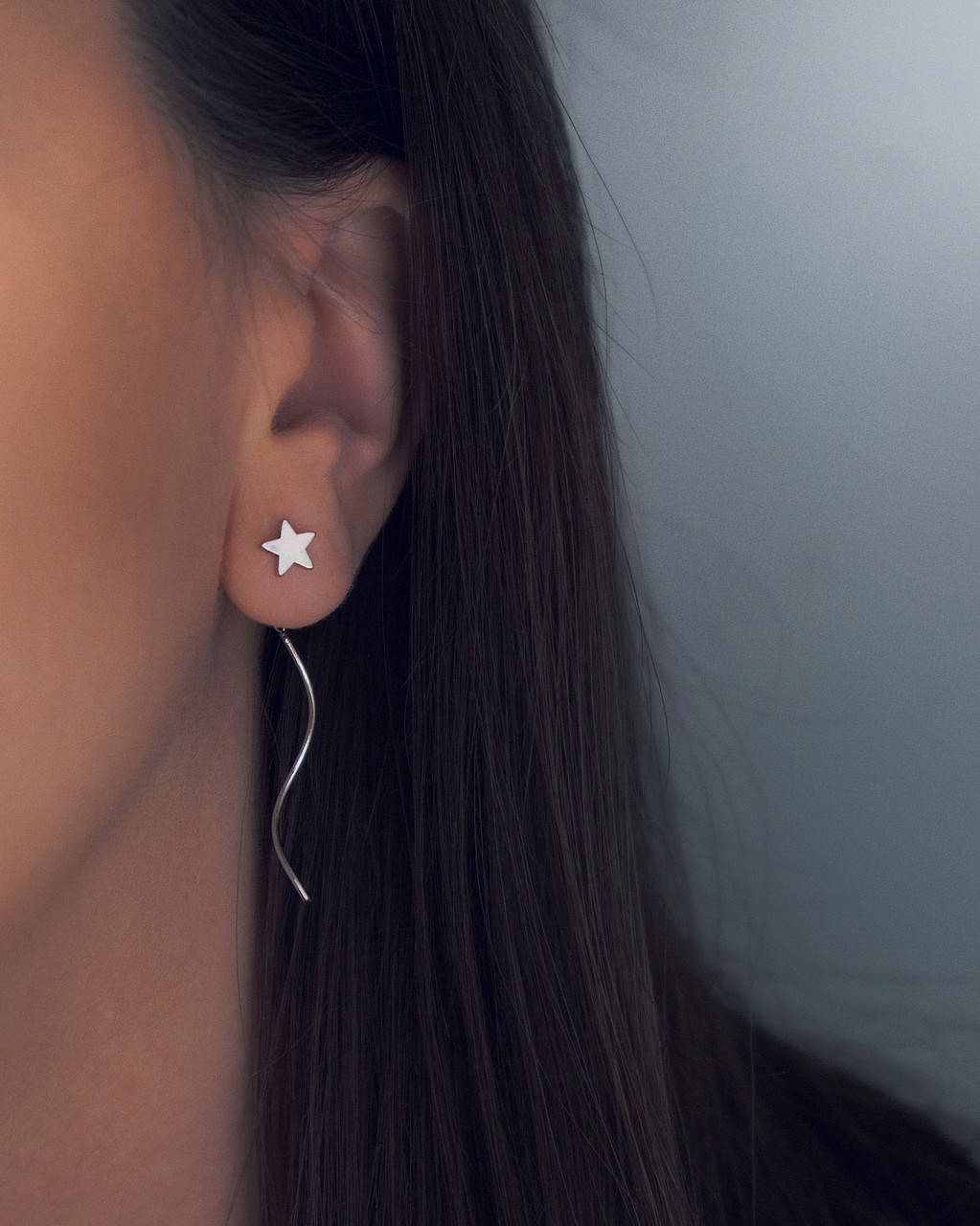 Звездочка со спиралькой - серьги протяжка
Звездочка со спиралькой - серьги протяжка