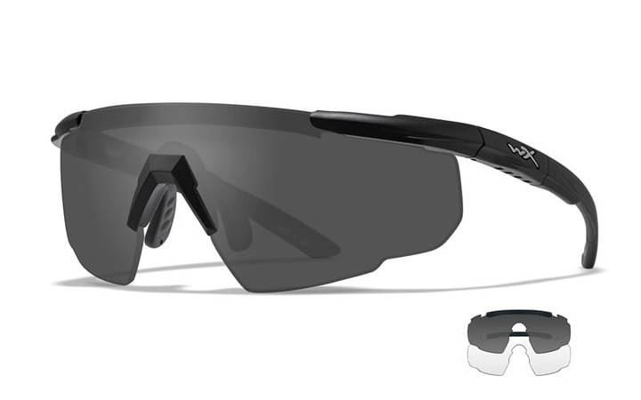 Баллистические очки для стрельбы Wiley X SABRE ADV Clear Matte Black Frame 2 линзы с сумкой и шнурочком
Баллистические очки для стрельбы Wiley X SABRE ADV Clear Matte Black Frame 2 линзы с сумкой и шнурочком