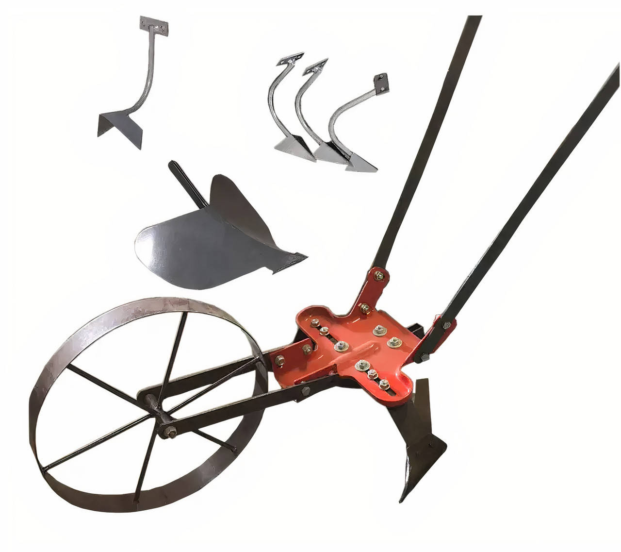 Землероб универсальный 5 в 1 (окучиватель культиватор межрядник борознообразователь плоскорез)
Землероб универсальный 5 в 1 (окучиватель культиватор межрядник борознообразователь плоскорез)