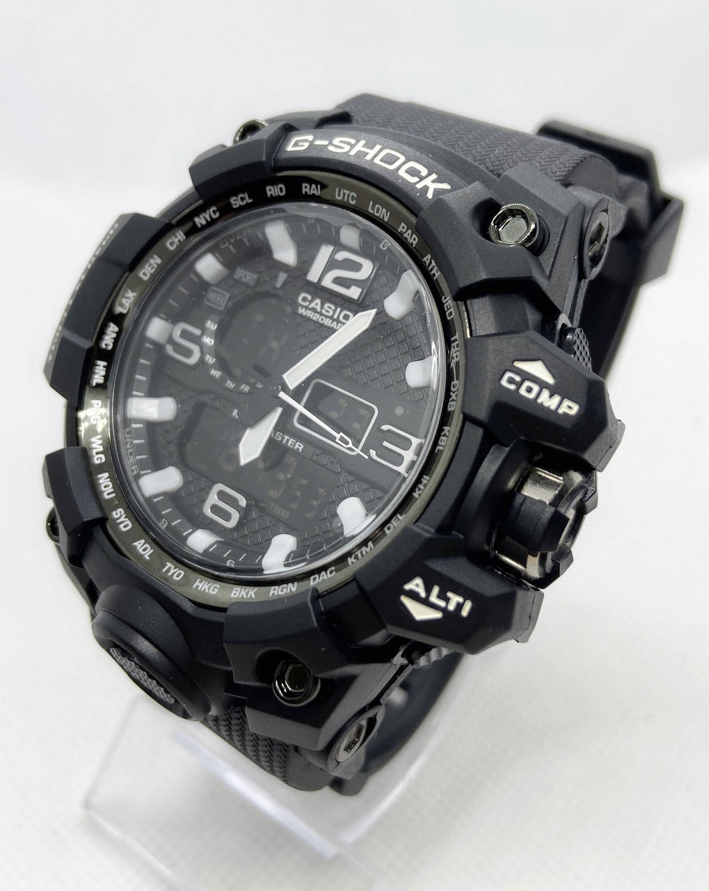 Часы спортивные водостойкие армейские G-SHOCK Casio (Касио) Черные с белым ( код: IBW854BO )
Часы спортивные водостойкие армейские G-SHOCK Casio (Касио) Черные с белым ( код: IBW854BO )