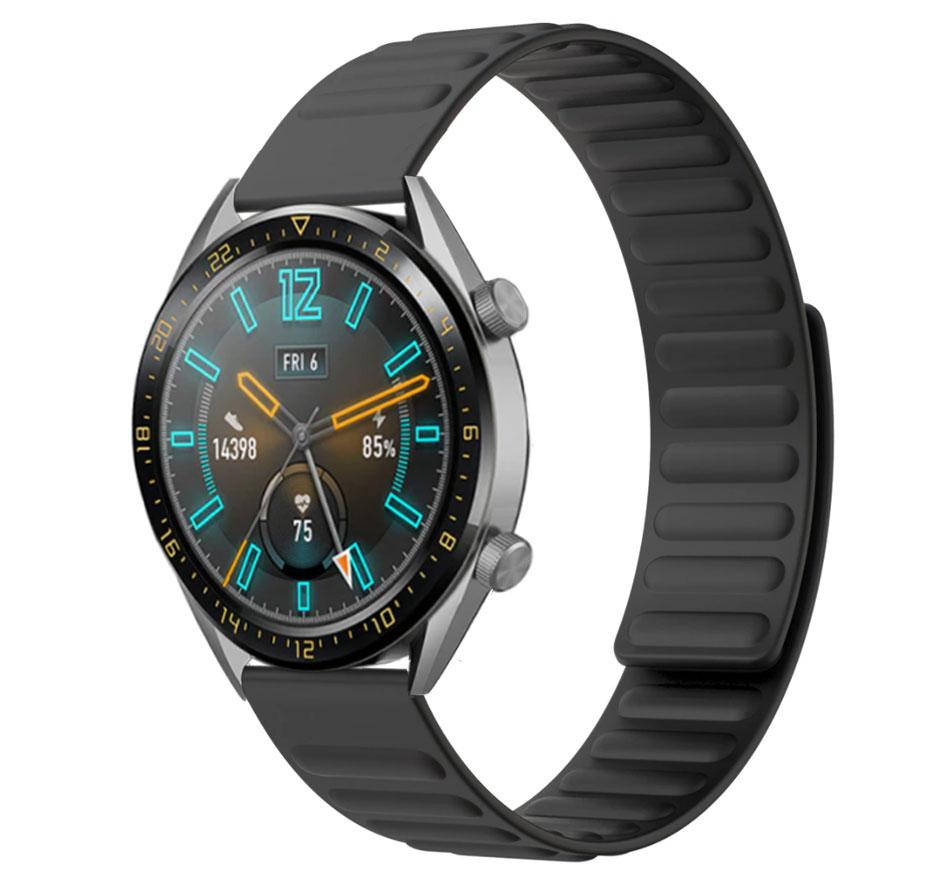 Силиконовый магнитный ремешок Primolux Magnet для часов Huawei Watch GT / GT 2 - Black
Силиконовый магнитный ремешок Primolux Magnet для часов Huawei Watch GT / GT 2 - Black