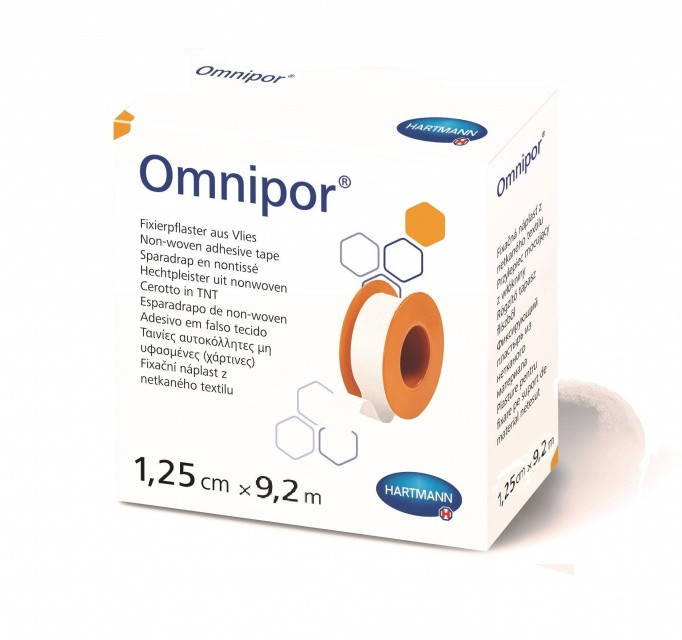 Omnipor / Омнипор - гипоаллергенный пластирь из нетканого материала, катушка 1,25 см х 5 м
Omnipor / Омнипор - гипоаллергенный пластирь из нетканого материала, катушка 1,25 см х 5 м