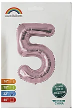 Фольгированная цифра 32"(80 см) КНР 5 розовое золото
Фольгированная цифра 32"(80 см) КНР 5 розовое золото