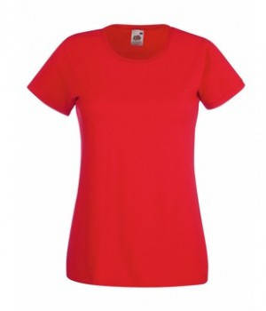 Женская приталенная футболка Fruit of the loom Valueweight T Ladies 100% хлопок однотонная базовая L, 40 Красный
Женская приталенная футболка Fruit of the loom Valueweight T Ladies 100% хлопок однотонная базовая L, 40 Красный