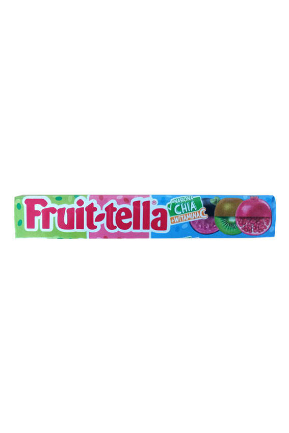 Жевателтные конфеты со вкусом черной смородины, граната и киви Fruit-tella 41г Польша
Жевателтные конфеты со вкусом черной смородины, граната и киви Fruit-tella 41г Польша