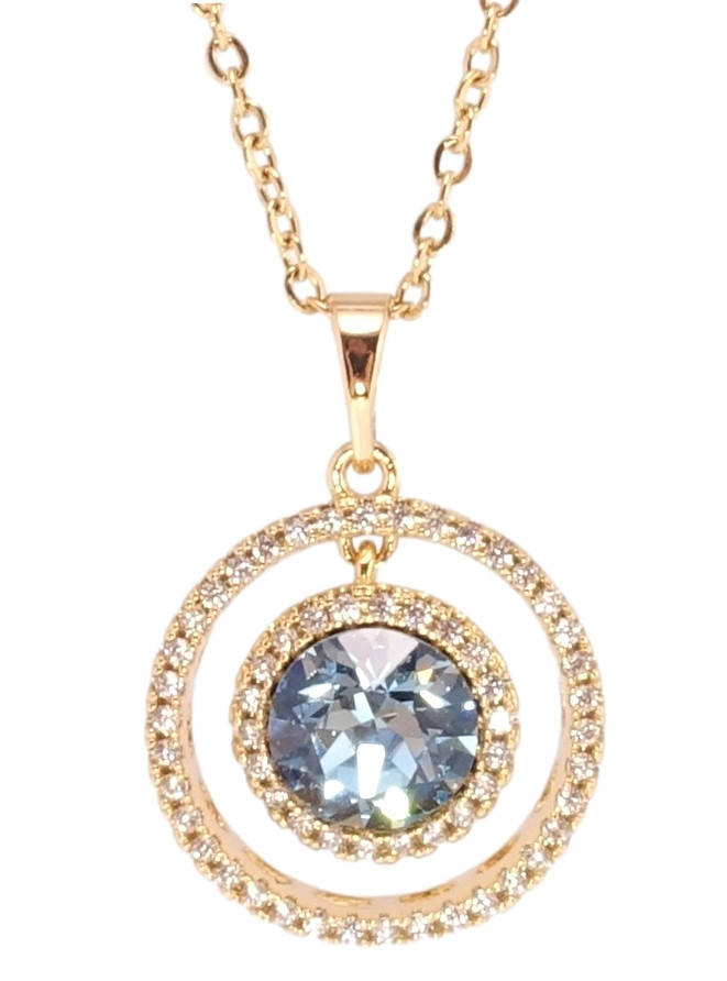 Кулон Xuping Позолота 18K с кр-ми Swarovski на цепочке "Колечки с кристаллом Aquamarine" дл. 39-44см х 2мм
Кулон Xuping Позолота 18K с кр-ми Swarovski на цепочке "Колечки с кристаллом Aquamarine" дл. 39-44см х 2мм