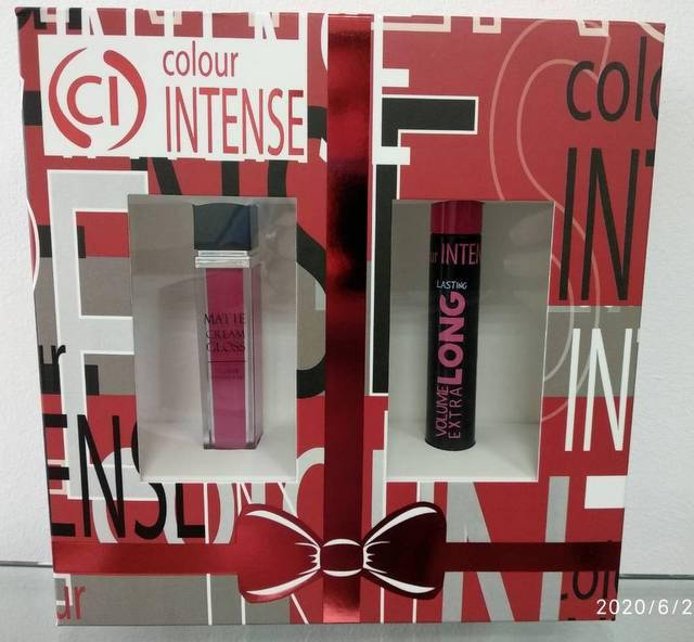 Подарочный набор косметики Colour Intense № 03 Тушь Long Lasting+Жидкая матовая помада "Фуксия"
Подарочный набор косметики Colour Intense № 03 Тушь Long Lasting+Жидкая матовая помада "Фуксия"