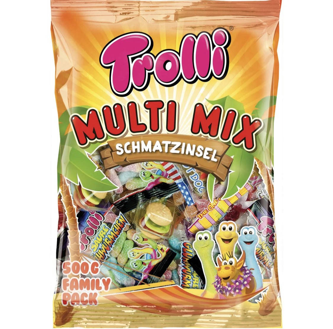 Конфеты желейные Trolli Multi Mix Schmatzinsel 500 г Германия
Конфеты желейные Trolli Multi Mix Schmatzinsel 500 г Германия