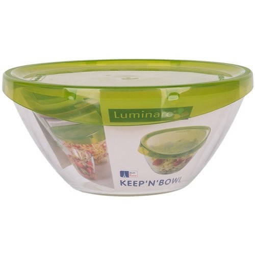 Пищевой контейнер Luminarc Keep'n'box круглый зелёный с крышкой 420 мл (P4528), Прозрачный
Пищевой контейнер Luminarc Keep'n'box круглый зелёный с крышкой 420 мл (P4528), Прозрачный