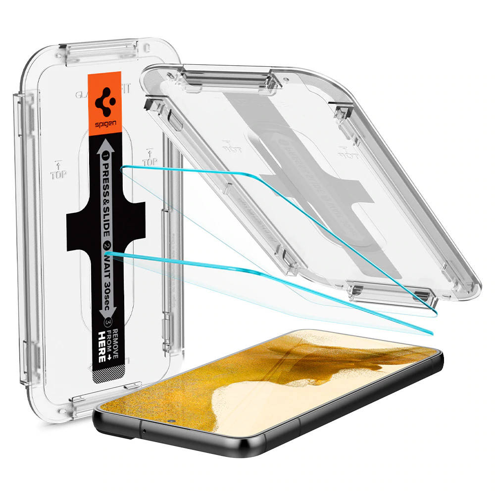 Защитное стекло Spigen Glas.tR EZ FIT 2-Pack для Samsung Galaxy S22 Clear (AGL04151), Прозрачный
Защитное стекло Spigen Glas.tR EZ FIT 2-Pack для Samsung Galaxy S22 Clear (AGL04151), Прозрачный