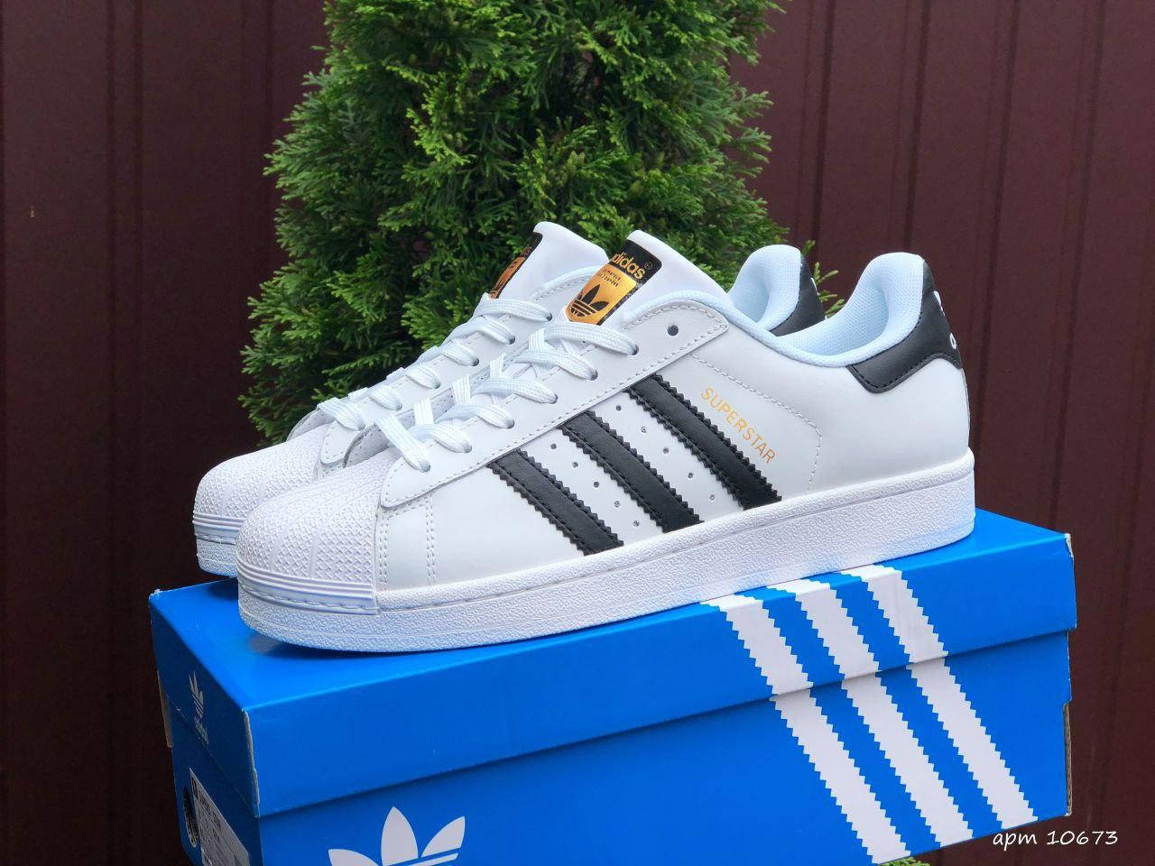 Кроссовки мужские Adidas Superstar белые с черным демисезонные кроссы адидас суперстар 42, Черно-белый
Кроссовки мужские Adidas Superstar белые с черным демисезонные кроссы адидас суперстар 42, Черно-белый