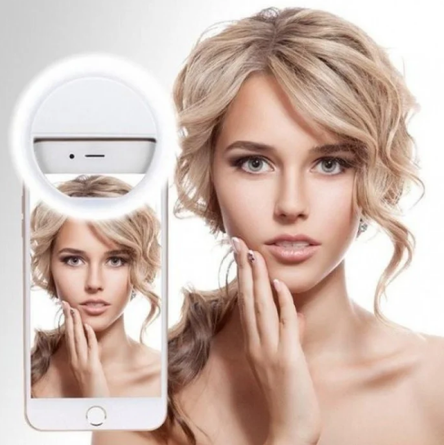 Вспышка-подсветка светодиодная для телефона селфи-кольцо Selfie Ring Ligh RK-12, мега распродажа, Белый
Вспышка-подсветка светодиодная для телефона селфи-кольцо Selfie Ring Ligh RK-12, мега распродажа, Белый