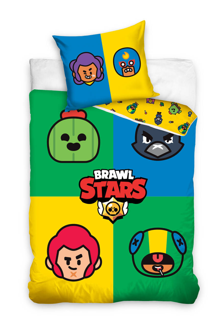 Постельное белье полуторный еврокомплект Bravl Stars Бравл Старс для фаната игры, Разные цвета
Постельное белье полуторный еврокомплект Bravl Stars Бравл Старс для фаната игры, Разные цвета