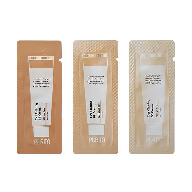 Пробник ББ крем для чувствительной кожи с центеллой PURITO Cica Clearing BB Cream #23 Natural Beige
Пробник ББ крем для чувствительной кожи с центеллой PURITO Cica Clearing BB Cream #23 Natural Beige