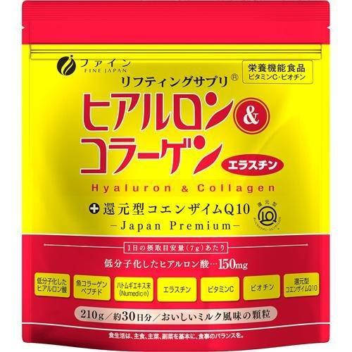 FINE JAPAN Низкомолекулярный морской коллаген с гиалуроновой кислотой и коэнзимом, 5250 мг, 210 г на 30 дней
FINE JAPAN Низкомолекулярный морской коллаген с гиалуроновой кислотой и коэнзимом, 5250 мг, 210 г на 30 дней