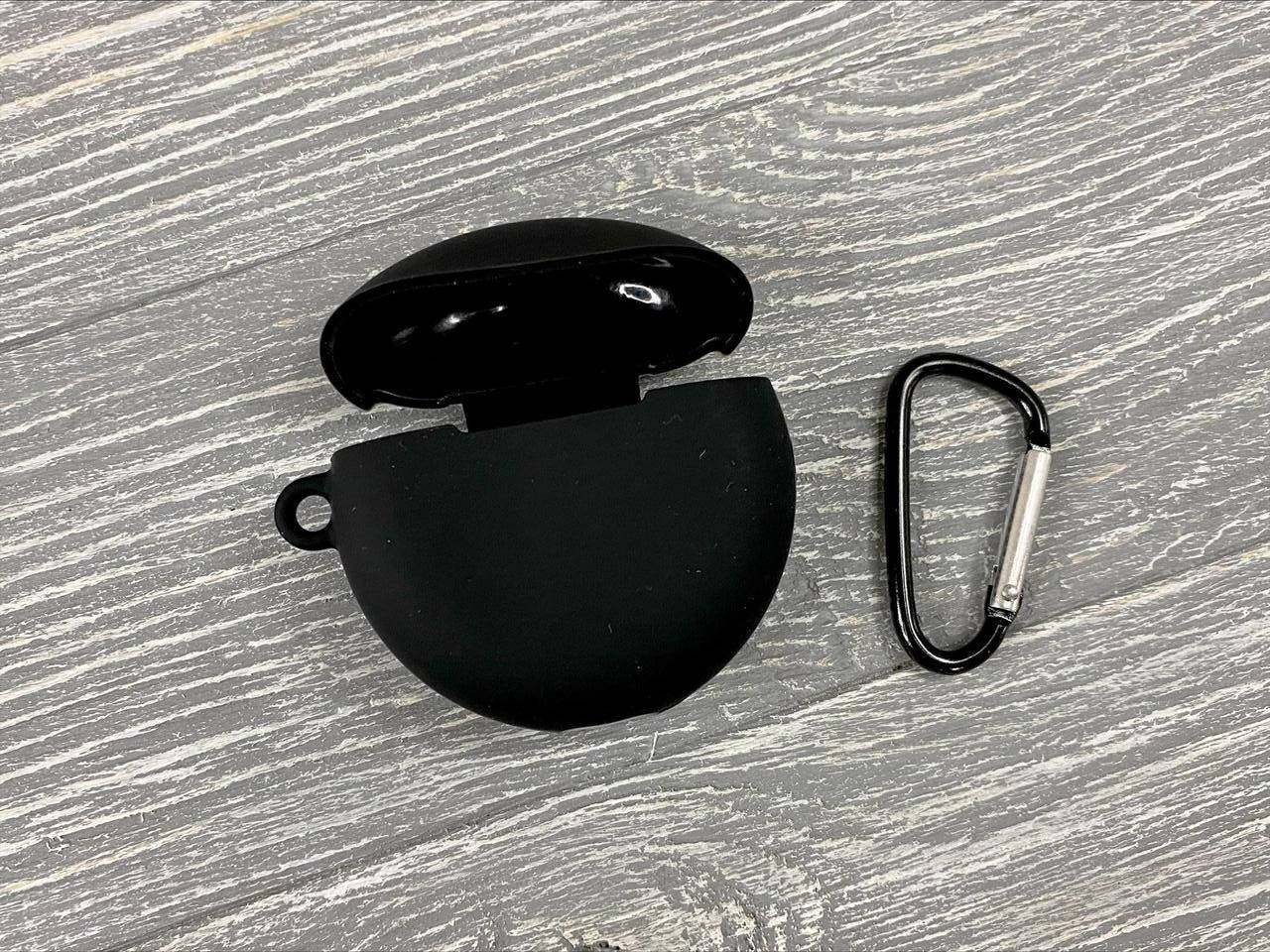 Силиконовый чехол с карабином для Huawei FreeBuds 4 (на хуавей фрибадс 4) (12 цветов) черный
Силиконовый чехол с карабином для Huawei FreeBuds 4 (на хуавей фрибадс 4) (12 цветов) черный