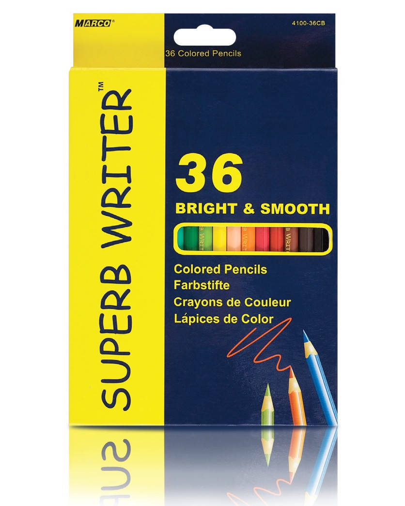 Набор цветных карандашей MARCO Superb Writer 36 цветов (4100-36)
Набор цветных карандашей MARCO Superb Writer 36 цветов (4100-36)