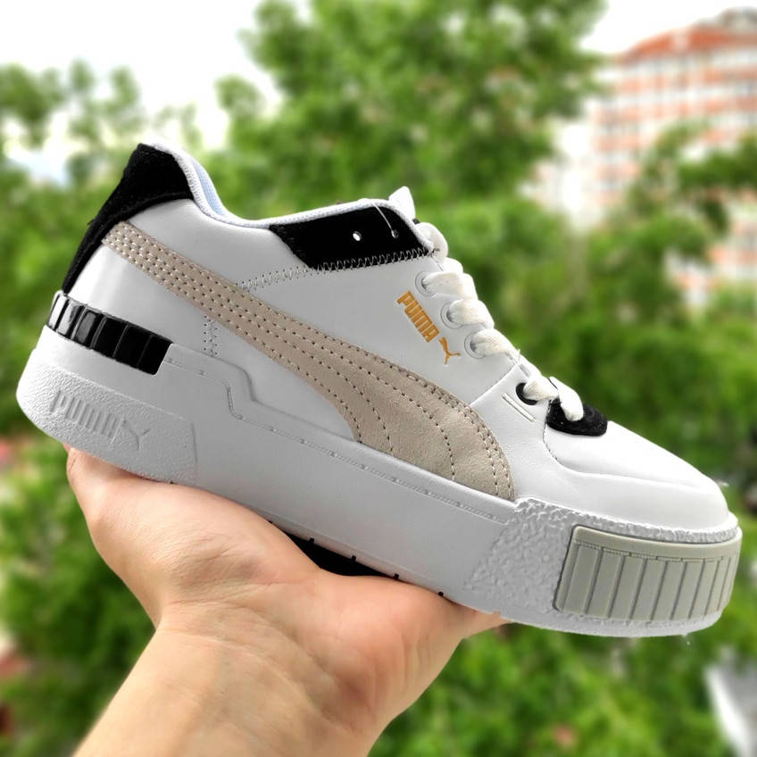 Женские кроссовки Puma Cali Sport Mix, кожа, белый, черный, бежевый, Индонезия 37, Разные цвета
Женские кроссовки Puma Cali Sport Mix, кожа, белый, черный, бежевый, Индонезия 37, Разные цвета