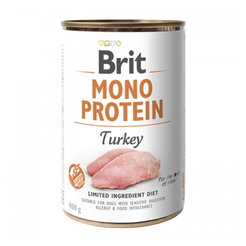 6 шт. Brit (Брит) Mono Protein Dog Консервы для собак с чувствительным пищеварением (индейка) 400 гр
6 шт. Brit (Брит) Mono Protein Dog Консервы для собак с чувствительным пищеварением (индейка) 400 гр