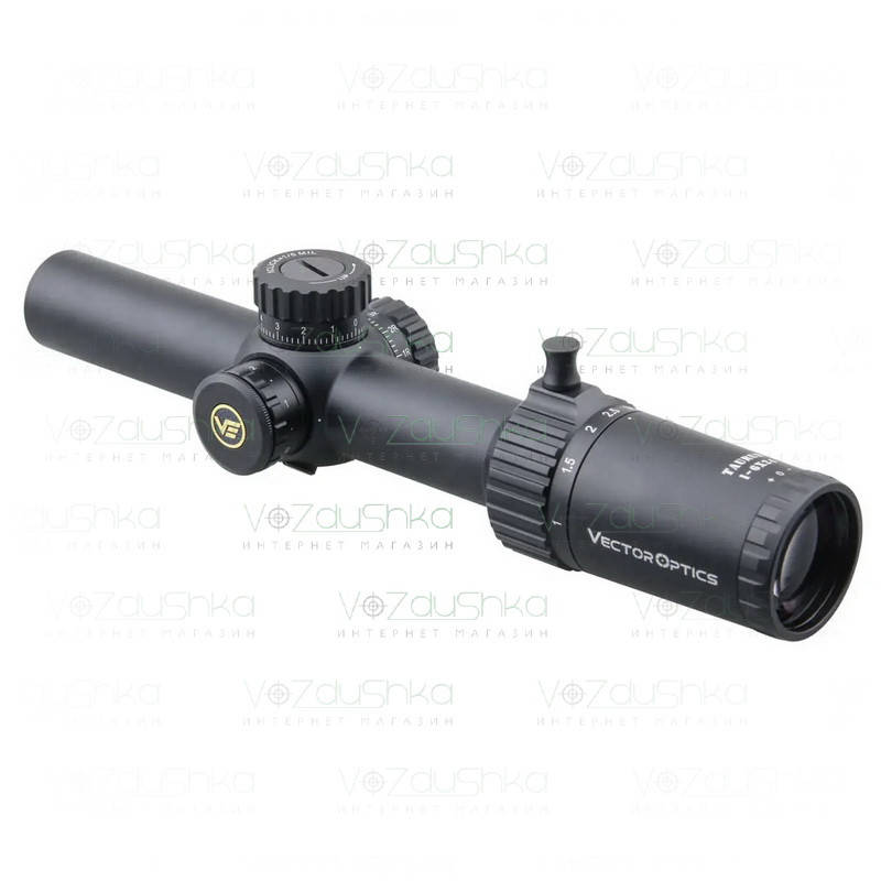 Прицел оптический для охоты Vector Optics Taurus 1-6x24 FFP. Сетка BDC с подсветкой, Черный
Прицел оптический для охоты Vector Optics Taurus 1-6x24 FFP. Сетка BDC с подсветкой, Черный