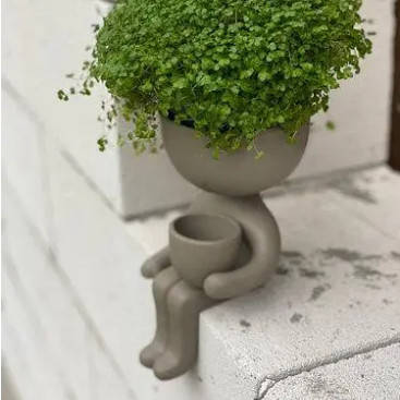 Кашпо 21 х 10,5 см, Серое (Olens) Пришелец DL21012703-1, Серый
Кашпо 21 х 10,5 см, Серое (Olens) Пришелец DL21012703-1, Серый