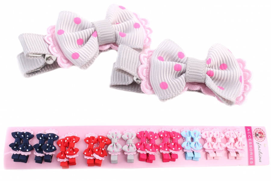 Заколка с бантиком
Заколка с бантиком