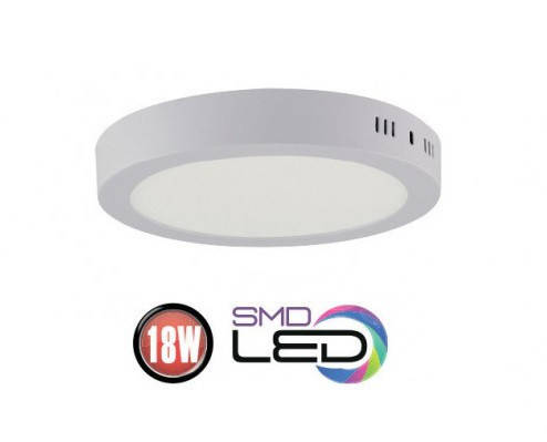 Накладной светодиодный Led светильник Horoz CAROLINE - 18, Белый 
Накладной светодиодный Led светильник Horoz CAROLINE - 18, Белый