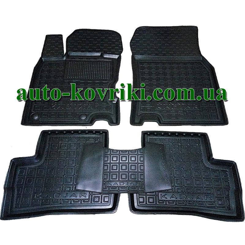 Резиновые коврики в салон Renault Kadjar 2015- (Avto-Gumm), Черный 
Резиновые коврики в салон Renault Kadjar 2015- (Avto-Gumm), Черный