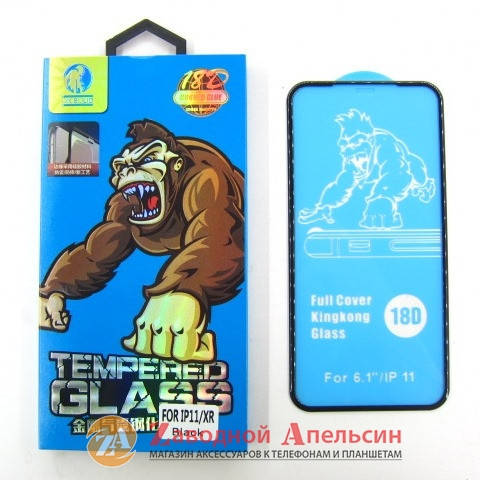 Стекло iPhone XR 11 Gorilla Glass небьющаяся кромка, Черный 
Стекло iPhone XR 11 Gorilla Glass небьющаяся кромка, Черный
