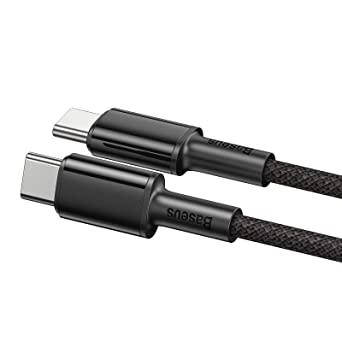 Кабель Type C to Type C PD 2.0 60W 20V 3A Baseus Кабель тайп си на тайп си для быстрой зарядки, Черный
Кабель Type C to Type C PD 2.0 60W 20V 3A Baseus Кабель тайп си на тайп си для быстрой зарядки, Черный