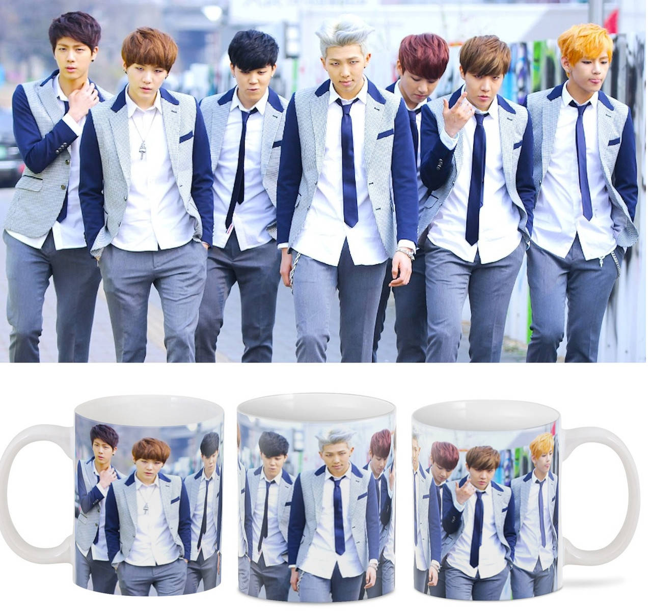 Кружка GeekLand Bangtan Boys BTS 02.24, Белый
Кружка GeekLand Bangtan Boys BTS 02.24, Белый