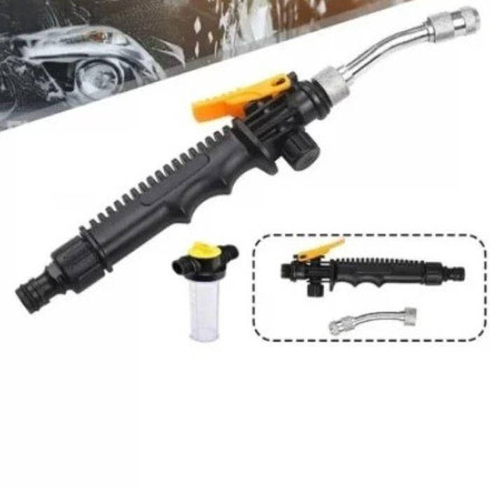 Универсальная насадка высокого давления для мойки и полива High Pressure Washer с ёмкостью для мыла 2 in 1
Универсальная насадка высокого давления для мойки и полива High Pressure Washer с ёмкостью для мыла 2 in 1