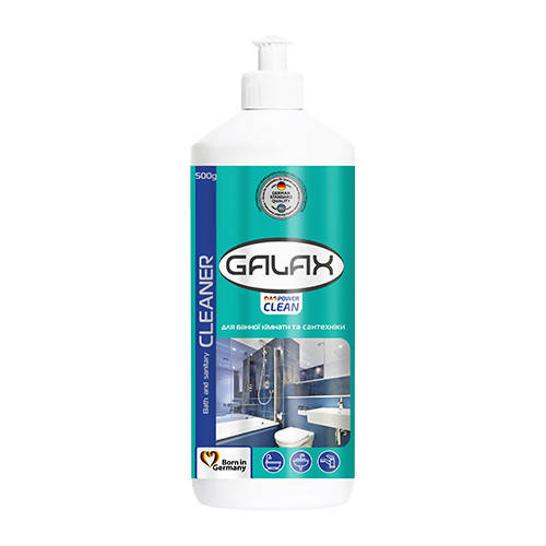 Универсальное чистящее средство для ванной комнаты и сантехники Galax das Power Clean 724410 500 мл запаска
Универсальное чистящее средство для ванной комнаты и сантехники Galax das Power Clean 724410 500 мл запаска