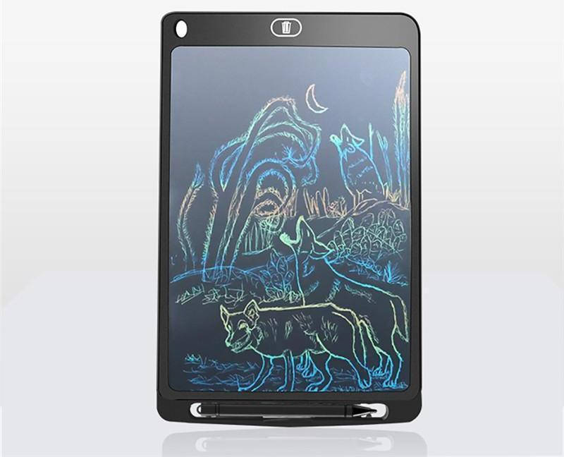 Цветной графический планшет LCD-планшет для рисования Writing Tablet 12 дюймов Black (2172312), Черный
Цветной графический планшет LCD-планшет для рисования Writing Tablet 12 дюймов Black (2172312), Черный