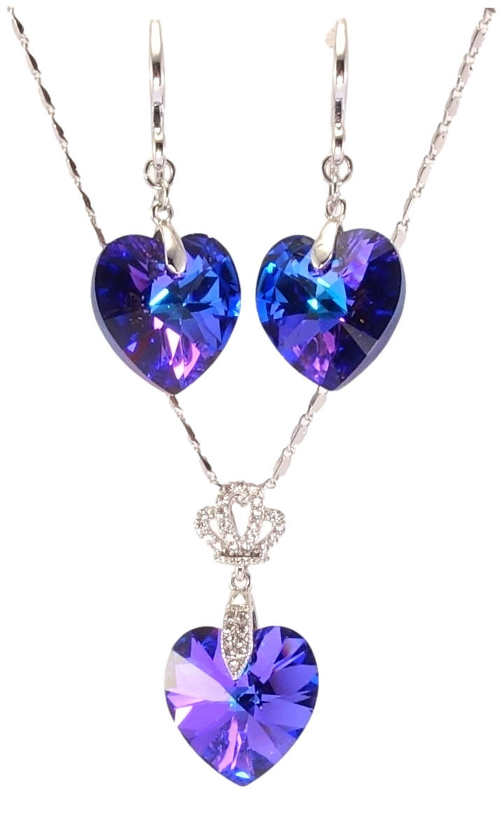 Набор Xuping Родий с кр-ми Swarovski Серьги Кулон на цепочке "Кристальные сердечки Majestic Blue" длина
Набор Xuping Родий с кр-ми Swarovski Серьги Кулон на цепочке "Кристальные сердечки Majestic Blue" длина