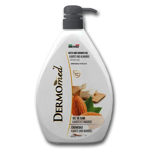 Гель для душа Dermomed Karitè e Mandorla 1л 
Гель для душа Dermomed Karitè e Mandorla 1л