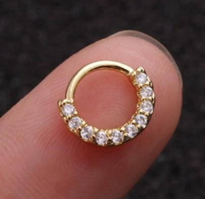 Сережка кольцо "Руби" для пирсинга уха, хряща, носа
Сережка кольцо "Руби" для пирсинга уха, хряща, носа