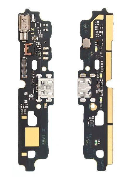 Шлейф ZTE Blade A6, A6 Lite нижняя плата с разъемом зарядки, микрофоном 
Шлейф ZTE Blade A6, A6 Lite нижняя плата с разъемом зарядки, микрофоном