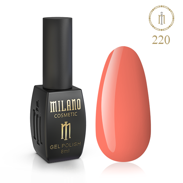 Гель-лак Milano 8 мл, № 220