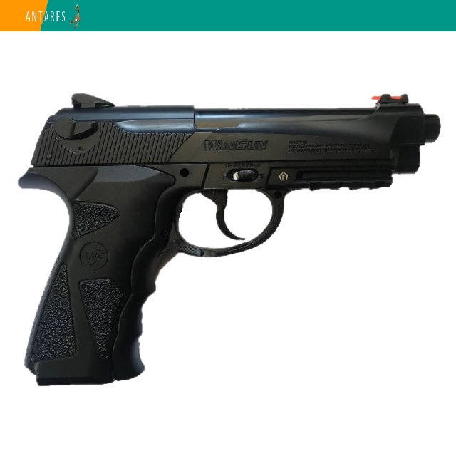 Пневматический пистолет WinGun 306 Beretta 92 пластик газобаллонный CO2 120 м/с Винган Беретта
Пневматический пистолет WinGun 306 Beretta 92 пластик газобаллонный CO2 120 м/с Винган Беретта