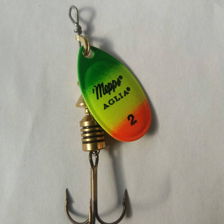 Блесна Mepps Aglia Fluo Tiger 2 (4,5 гр)