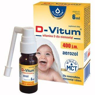 D-Vitum 400 МЕ Витамин D Для Новорожденных, Младенцев, Детей Аэрозоль 6 мл Доставка из ЕС
D-Vitum 400 МЕ Витамин D Для Новорожденных, Младенцев, Детей Аэрозоль 6 мл Доставка из ЕС