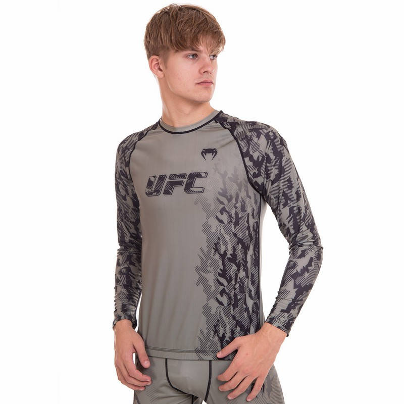 Рашгард с длинным рукавом UFC для ММА и смешанных единоборств 9516 (размер M-XXL) оливковый-черный
Рашгард с длинным рукавом UFC для ММА и смешанных единоборств 9516 (размер M-XXL) оливковый-черный