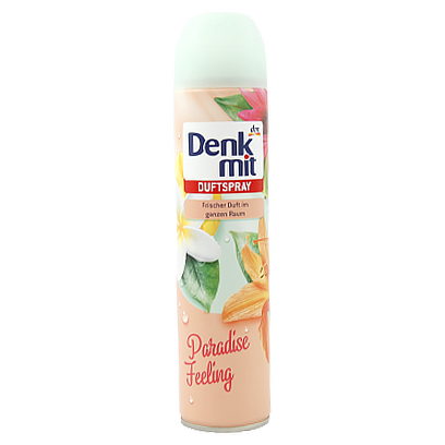 Освіжувач повітря Денк Міт райське почуття Denk Mit duftspray paradise feeling 300ml 12шт/ящ (Код :
Освіжувач повітря Денк Міт райське почуття Denk Mit duftspray paradise feeling 300ml 12шт/ящ (Код :